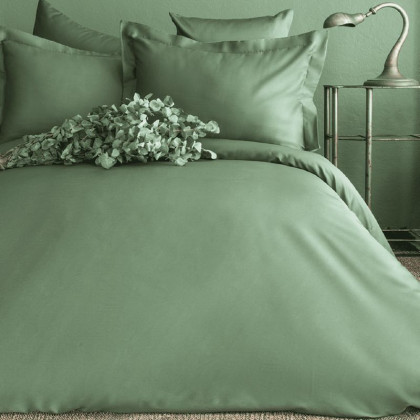 Saténové obliečky ISSIMO - SIMPLY SIMPLY FOREST GREEN
